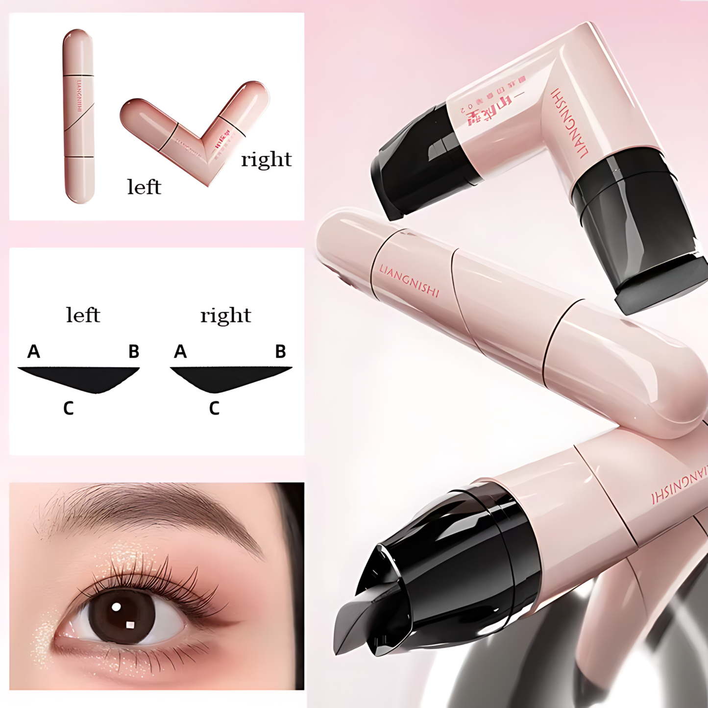 Rotate Eyeliner Stamp – Smudge-Proof Wing Liner